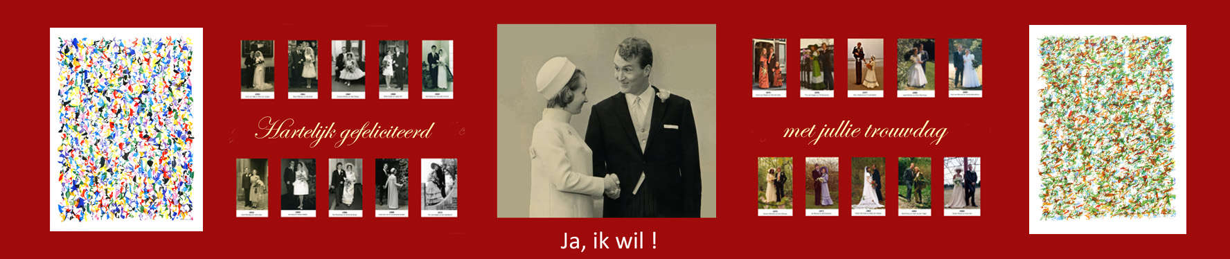 Trouwen en Kleinsman expo's